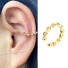 1Pc Hollow Geometry Rainbow CZ Cuff Wrap Clip On Earrings Women Girls Climber Ear Cartilage Bone Clips Fake Earring Non Piercing - Image 10