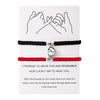 Magnetic Heart Couple Bracelets Set of 2 Braided Rope - Image 20