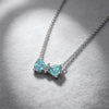 Silver Star Moon, Snowflake, Bow Design Zircon Inlaid Necklace, Women's Jewelry Valentine's Day Gift - Image 10