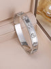 3Pcs Gold Plated Stainless Steel Clover Bracelet Set For Women, Lucky Four Leaf Charm Bangle Jewelry Gift - Image 7
