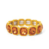 Colorful 15mm Crystal Elastic Bracelet Enamel Stretch Rhinestone Bangle Tile Bead Bracelet for Women Jewelry - Image 15
