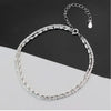 Silver Heart Pearl Knot Bracelet Necklace Set for Women Versatile Jewelry Set Party Wedding Gifts - Image 10