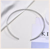 Choker Neck Cuff for Women, Open Collar Choker Torques Necklace Adjustable,Simple Stainless Steel Jewelry - Image 20