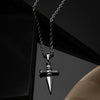 Punk Stainless Steel Sword Cross Pendant Necklaces Twists Chain Hip Hop Choker Necklace for Women Men Jewelry Gifts - Image 5