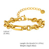 Chunky Toggle Link Chain Bracelet in Stainless Steel - Image 11