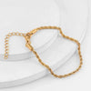 2/3/4/5/6MM Twisted Rope Chain Stainless Steel Rope Chain Bracelet 2.0mm-6.0mm Hip Hop Hand Bangle Anklet Jewelry for Woman Man - Image 2