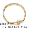 Stretch Bracelet for Women Stainless Steel Elasticity Link Chain Gold Color Friend Birthday Party Jewelry Gift - Image 2