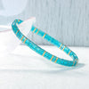 Adjustable Tila Bead Bracelet with Metal Chain and Multiple Color Patterns - Image 25