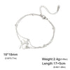 Hummingbird Flower Charm Bracelets Women's Stainless Steel Gold Color Double Layer Beads Chain Bracelet Bohemian Jewelry - Image 11
