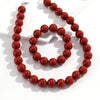 Two-Piece Acrylic Bead Necklace and Bracelet Set with Geometric Shapes - Image 31