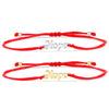 12pcs/Set Round Glass Evil Eye Red String Kabalah Bracelet Women Thread Hamsa Hand Macrame Simple Chic Jewelry Present - Image 15