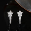 Star Hoop Earrings with Dazzling CZ Simple Stylish Ear Accessories for Women Silver Color Jewelry - Image 17