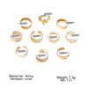 Summer Women Toe Rings Beach Foot Rings Geometric Open Finger Rings Y2K Star Heart Toe Rings Jewelry Gifts 10pcs - Image 6