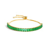 Mix Style Green Micro-inlaid Zircon Tennis Bracelet for Women Men Bracelet Jewelry Accessories - Image 14