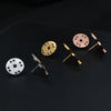 Men's Lapel Brooches, Olive Branch Accessory Pins, Stainless Steel Accessories, Gift Jewelry - Image 3