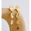 Casual Stainless Steel Round Chain Drop Long Hanging Earrings Golden Pvd Plated Daily Versatile Wear Jewelry - Image 3