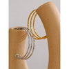 Stainless Steel Layered Hollow Cuff Open Minimalist Bracelet Bangle Statement Attractive Wrist Jewelry - Image 6