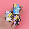 Cute Anime Elf Enamel Pins Cartoon Animals Brooch Lapel Pin Badge on Backpack Clothing Accessories Jewelry Friends Gifts - Image 5