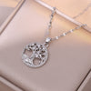 Crystal Tree of Life Necklace for Women Stainless Steel Long Chain Pendants Choker Aesthetic Jewelry collares - Image 10