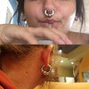 Titanium Captive Bead Rings Pierc Nose Ring large size Earring 12G 2mm 3mm Bcr Hoop Rings punk Piercing Body Jewelry - Image 13