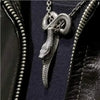 Vintage Gothic Snake Coiled Demon Skull Pendant Necklace for Men Boys Rock Party Halloween Jewelry Gift - Image 23