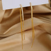 Silver Color Asymmetric Big Dipper Earrings for Women Zircon Long Tassel Chain Dangle Earrings Wedding Jewelry - Image 10