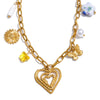 Ocean Style Stainless Steel Pearl Shell Starfish Flower Chilli Drop Charm Necklace Golden Plated Handmade Holiday Jewelry - Image 7