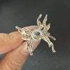 Y2K Crystal Rings Kpop Heart Adjustable Ring Irregular Geometry Punk Vintage Rings Set for Women Girls Jewelry - Image 6