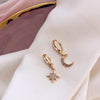Metal Pearl U-Shaped Drop Earrings for Women Minimalist Silver Color Asymmetric Square Ear Buckle Jewelry Party Gifts - Image 9