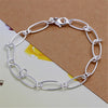 charm Silver Bracelet for man woman Twisted rope chain jewelry Wedding party Christmas gift - Image 27