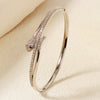 Copper Zirconium Snake Bracelet For Women Classic Handcrafted Crystal Opening Bangles Hand Bracelet Jewelry Accessories - Image 7