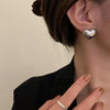 Silver Vintage Gold Round Earrings For Women Circle Earring Jewelry Prevent Allergy Party Accessories Gifts - Image 7