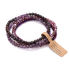 4 mm Faceted Bead Bracelet in Multiple Color and Length Options - Image 19