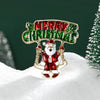 Classic Rhinestones Christmas Brooches for Women Unisex Enamels Pins Banquets Party Backpack Years Gifts Jewelry Accessories - Image 8