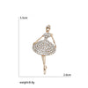 Enamel Ballerina Brooches for Women Pearl Elf Pins Rhinestone Girls Banquet Party Backpack Gift Jewelry Accessories - Image 20