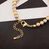 Classic Simple Copper Round Bead Bracelet Gold/Silver/Rose Color Women Adjustable Bangle Jewelry Accessories Birthday Gift - Image 2