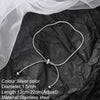 Simple Design Stainless Steel Pull-out Adjustable Bracelet Golden Color Snake Chain Bangle for Women Girl Men Beads Jewelry Gift - Image 16