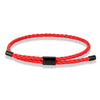 Classic Men Jewelry 3mm Orange Braided Leather Bracelet Simple Adjustable Charm Bracelet for Men Women Gifts - Image 13