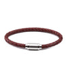 Leather Bracelets Stainless Steel Braided Rope Bracelets for Men Women Stainless Steel Accessories Braid Style Bangles - Image 15