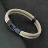 Men Bracelet Thread Double Layer Detachable Matching Stackable Braslet Leisure Accessories Hombre Erkek Bileklik - Image 1