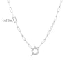 Stainless Steel Heavy Duty Chain Necklace For Women Gold/Silver Color Metal Oval Link Chunky Chain Choker Necklaces - Image 4