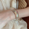 Irregular Geometric Acrylic Cuff Bracelet in Multiple Styles - Image 3