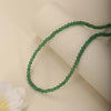 1PC 4mm amazonite stone beaded necklace for women ingx tiny pink wintersweet india onyx necklace women beaded jewelry - Image 12