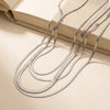 Stainless Steel Snake Chain Necklace in 2 mm to 5 mm Widths - Image 6