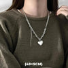 Hip Hop Zircon Star Double Layer Necklace For Men Women Charm Titanium Steel Pendant Chain Unisex Jewelry - Image 7