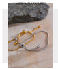 Basic Chain Pull-out Adjustable Bracelet Bangle Gold Platinum Plated Daily Jewelry Gift - Image 15