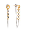 Mixed Color Long Tassel Earrings For Women Minimalist Gold Plated Stainless Steel Earrings Jewelry Gift - Image 1