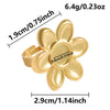 1/5pcs Gold Plated Cabochon Ring Round Oval Blank Tray Base Stainless Steel Rings For Women Men Handmade Enamel Accessories - Image 13