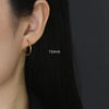 Minimalist Circle Hoop Earrings in Multiple Sizes - Image 49