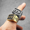 Ftw Middle Finger Men Rings Stainless Steel Punk Vintage Cool Stuff Jewelry Accessories For Women Gift - Image 3
